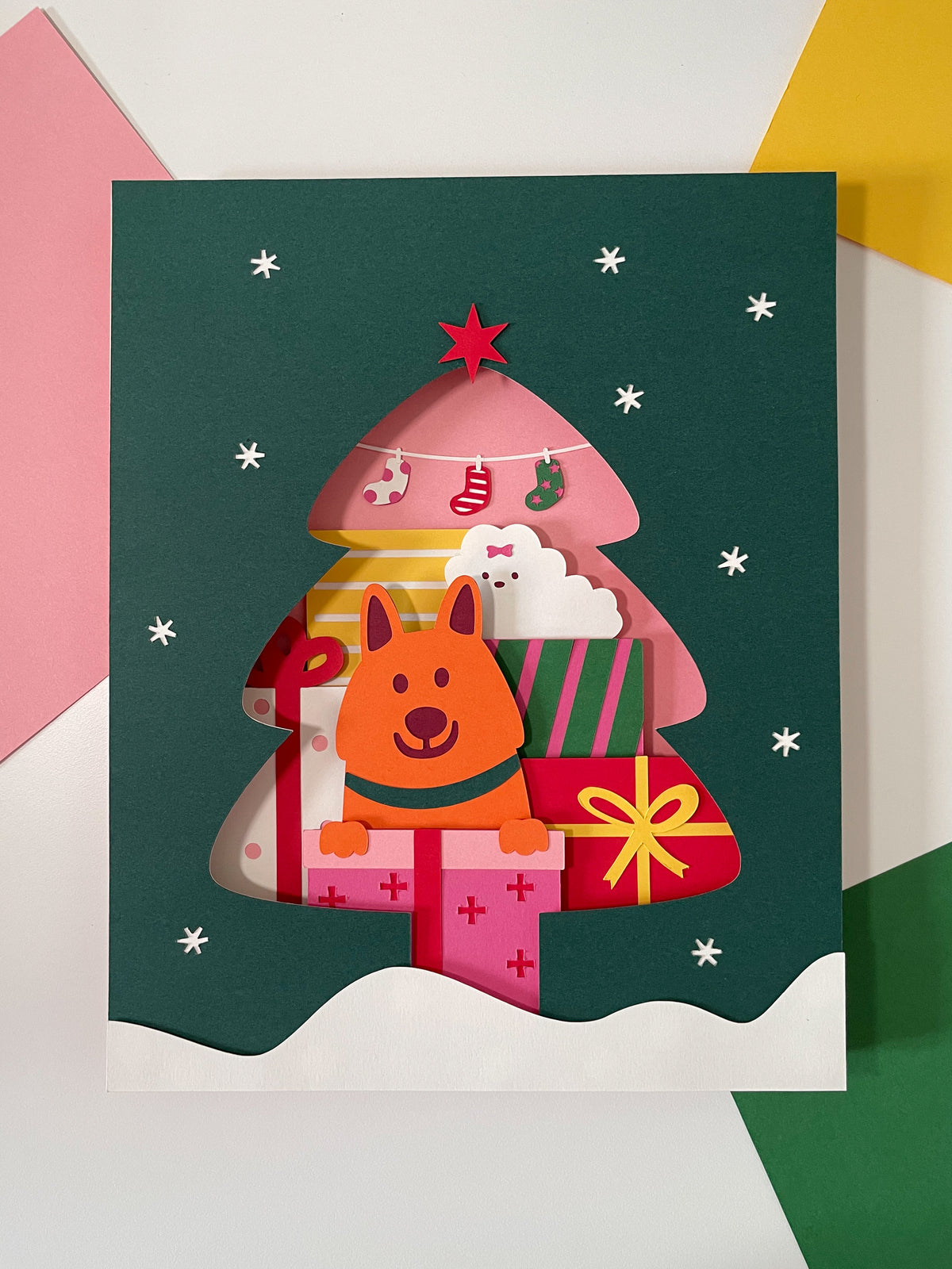 Perfect Christmas Gift Layered Art Template